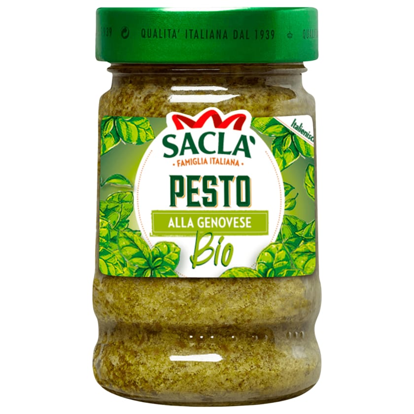 Sacla Pesto Alla Gennovese Bio 190g